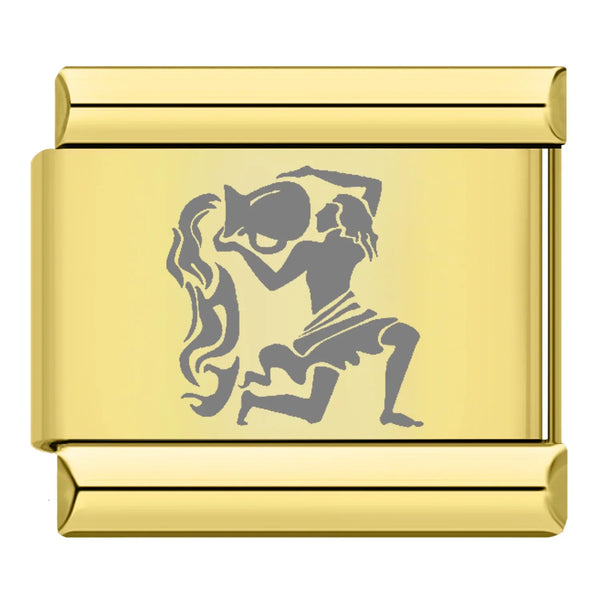 Aquarius Zodiac Charm